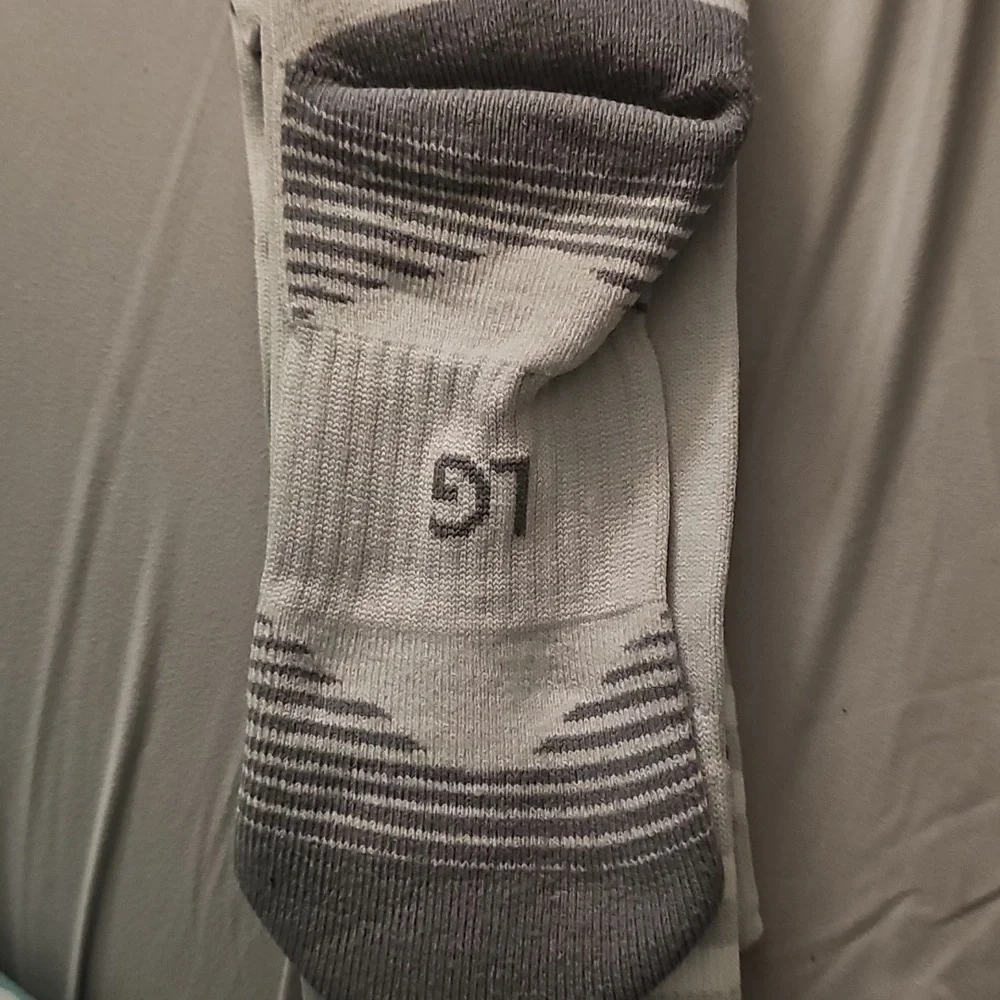 Adidas Light Gray Men'sSoccer Copa Zone Socks